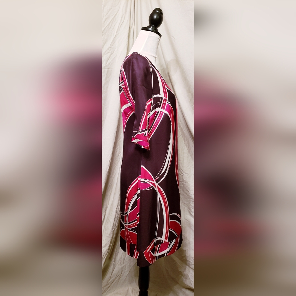 H&M Multicolored 60s Style Mod Shift Dress - image 6